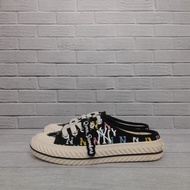 Mlb Mule Playball Black Monogram Shoes