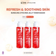 BUNDLING SYB TONER BADAN 3 PC- RED JELLY