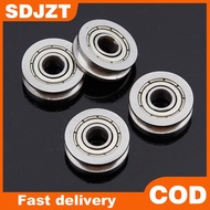 SDJZT 5pcs V U Groove Roller Wheel Ball Bearings Embroidery Machine Pulley Bearing