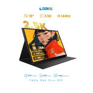 ZSCMALL 18'' 2.5K 144Hz Portable Gaming Monitor 18" 144Hz IPS Portable Laptop Monitor Second Screen 