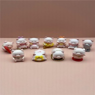 Spot goods anime figurine kids toys mini figurine cartoon desk decoration Stinky Pig Two-Dimensional
