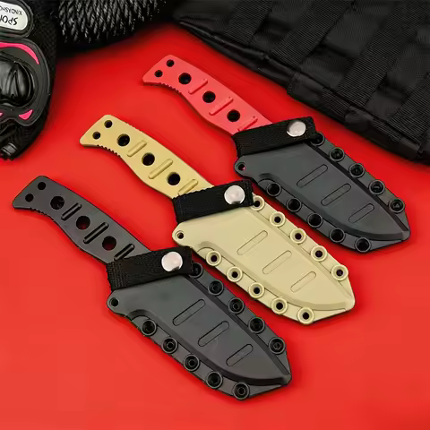 Model 375 Fixed Blade Knife – All 9Cr18Mov Steel – Your Outdoor Companion for Hiking, Camping & Fish