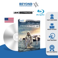 Interstellar Walmart Exclusive Steelbook [4K Ultra HD + Bluray]