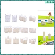 [lswbd] Miniature Apartment Building 1:500/1:800 Modern City Building Model DIY Realistic Model Trai