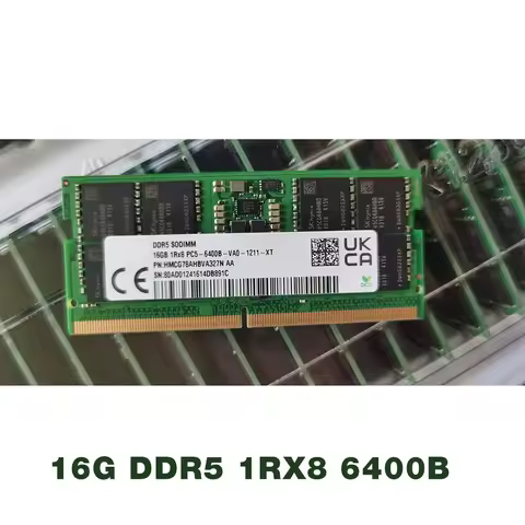 For Sk 16G DDR5 1RX8 6400B HMCG78AHBVA327N Notebook memory