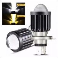 CAR MOTORCYCLE MAIN LED LIGHTS H4 LASER D2 18W WHITE YELLOW AC DC MOTORCYCLE GEDE VIXION R15 CBR CB1
