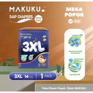 MAKUKU Grow care XXXL 14 pants ~ diaper pants 31-35 kg