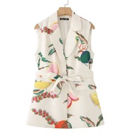 White Fresh Fruits Vest 78838 (BZ)
