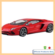 Aoshima Bunka Kyozai 1/32 RakuPura Snap Kit No.07-PR Lamborghini Aventador S Pearl Red Pre-painted P