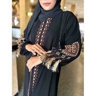 [✅New] Abaya Hitam Turkey Gamis Maxi Dress Arab Saudi Turki Dubai