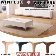 WINTE3U Furniture Legs, Replacement Wear-resistant Cabinet Legs, Multifunction Metal Anti Scratch Tr