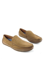 Hm008 Sepatu Pansus Hush Puppies Pria Original Loafer Kulit Branded