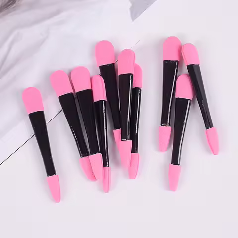 10pcs Double Ended Eyeshadow Applicator Pro Sponge Eye Shadow Make Up Supplies Portable Eye Shadow B