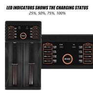 Liitokala Lii-202 Smart Battery Charger for 1.2V/3.7V/3.2V/3.85V AA/AAA 26650/21700/18650/18350/1634