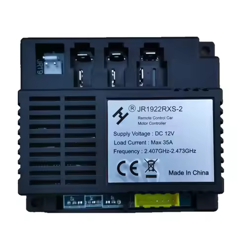 JR1922RXS-2 12V Max 35A 2.4G Bluetooth Remote Control and Receiver Accessories for Kids Powered Ride