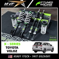 Ftuned X Series Adjustable High Low Soft Hard -  Toyota Veloz ( 18 MONTH WARRANTY )