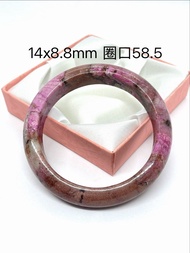 全新 南非櫻花粉舒俱萊手鈪 南非櫻花粉舒俱萊手鐲 蘇紀石 舒俱徠 舒俱來 天然水晶 手串 手鏈 晶簇 晶鎮 水晶球 能量柱 水晶柱 水晶擺設 買滿HK$100面交只限寶琳