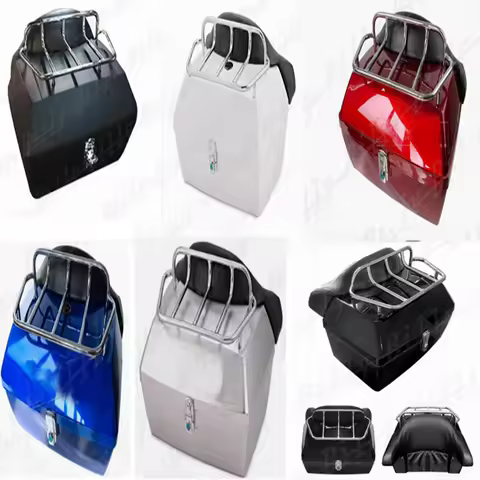 Motorcycle Tail Box Trunk Luggage Backrest For Lifan V16 LF250-D/E/K/V16PLUS V16S K19 Suzuki GZ125 1