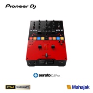 Pioneer DJ DJM-S5 Scratch-style 2-channel DJ mixer (gloss red) เครื่องเล่น Mixer DJ สำหรับดีเจ 2 ชาแนล