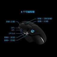 Logitech G402 Tetikus Permainan Berwayar Peranti Komputer Permainan Profesional untuk PUBG