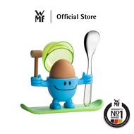 WMF ชุดใส่ไข่พร้อมช้อนสแตนเลส แมคเอ้ก สีฟ้า Egg cup set McEgg with spoon blue
