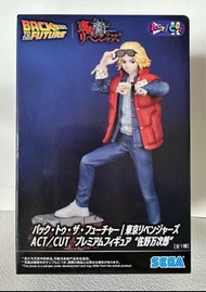 正版 Back to the Future x Tokyo Revengers Collab ACT/CUT Mikey Premium Figure 回到未來 x 東京復仇者 佐野萬次郎 馬蒂麥佛萊
