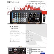 martin roland ma3000kii karoake amplifer with mk838 speaker 1 year warranty