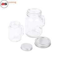 BS 1PC Mini Mason Jar For Jam Honey Portable Leakproof Coffee Milk Juice Bottle Coffee Storage  Bari