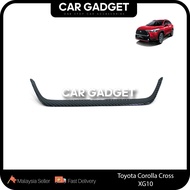 Toyota Corolla Cross XG10 2021-2024  Front Lower Panel U Lining Carbon Trim Fit For Corolla Cross Ca