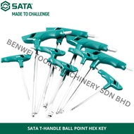 SATA T-HANDLE BALL POINT HEX KEY / ALLEN KEY / 2MM 2.5MM 3MM 4MM 5MM 6MM 7MM 8MM 10MM