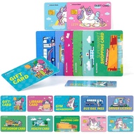 Kad Kredit Palsu untuk Kanak-Kanak, Kad Kredit Unicorn Play, Kad Kredit Palsu untuk Kanak-Kanak Pere
