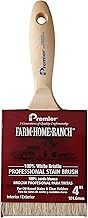 Farm/Ranch Pro Stain Brush, 4-In. -FHR00144