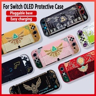 Protective Case Nintendo Switch OLED Cover Split Joy-con Console Shell Zelda PC Hard Case Anti-Shock Game Accessories