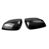 AD05-Car Rearview Mirror Cover Carbon Fiber Side Rear View Mirror Cover Caps for Subaru Impreza Levo