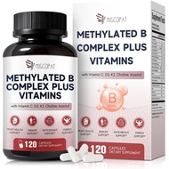 16-in-1 Methylated Multivitamin Plus, Methylated B Complex with Vitamin B12 & Methylfolate, B1-B7, C