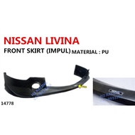 NISSAN LIVINA FRONT SKIRT (IMPUL) PU2077