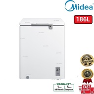 Midea WD-186WA Chest Freezer|Peti Sejuk Daging|Peti Sejuk Beku (186L)