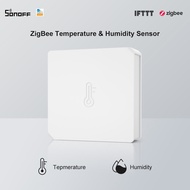 SONOFF SNZB-02 ZigBee Temperature And Humidity Sensor Sync Records Smart Monitor eWeLink APP Check Status, Works with Zigbee Bridge