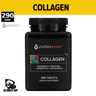 Youtheory, Collagen for Men | Powerful Protein + Essential Nutrients Vitamin C &amp; Biotin | 5000mg of Pure Collagen Peptides | 290 Tablets