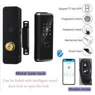 Digital lock for metal gate