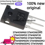 5PCS STW47NM50 STW47NM60 STW48NM60N STW48N60M2 STW48N60DM2 STW5NA80 TO-247 STW45NM60 STW45N65M5 STW4