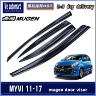 CarRefit  MYVI LAGI BEST ICON MUGEN DOOR VISOR 2010 2011 2012 2013 2014 2015 2016 AIR PRESS SUN PROT