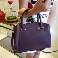 Charles &amp; Keith Women Basic City Bag PU - Dark Purple