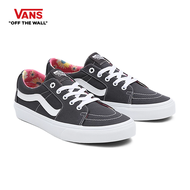 VANS SK8-Low - (Smell The Flowers) asphalt/true white รองเท้า ผ้าใบ VANS ชาย หญิง