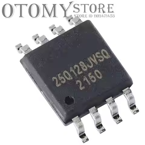 5PCS W25Q128 Non-Volatile Memory Chipset 128Mb SOP8 W25Q128JVSIQ W25Q128JVSQ 25Q128 for Electronics 