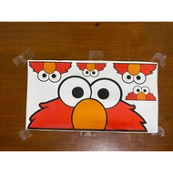 Elmo STICKER-STICKER SESAME STREET-CAR STICKER-AESTTIKER LAPTOP HP TUMBLER