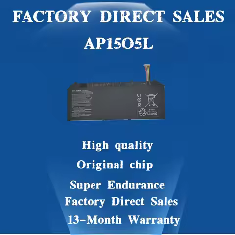 11.55V 53.9Wh AP15O5L AP1505L Laptop Battery for Acer Aspire S 13 S5-371 S5-371T Chromebook R13 CB5-