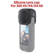 Silicone Lens Cap For Insta360 X4/X5/X4 Air Panoramic Camera Soft Protective Lens Cover One X4 Camer