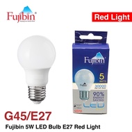 Fujibin 5W LED Bulb E27(Red Light)LED Light Bulb
