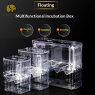 LONNGUVO Fish Breeding Box, Acrylic Transparent Aquarium Breeder Box,  Hatching Function Space Separ